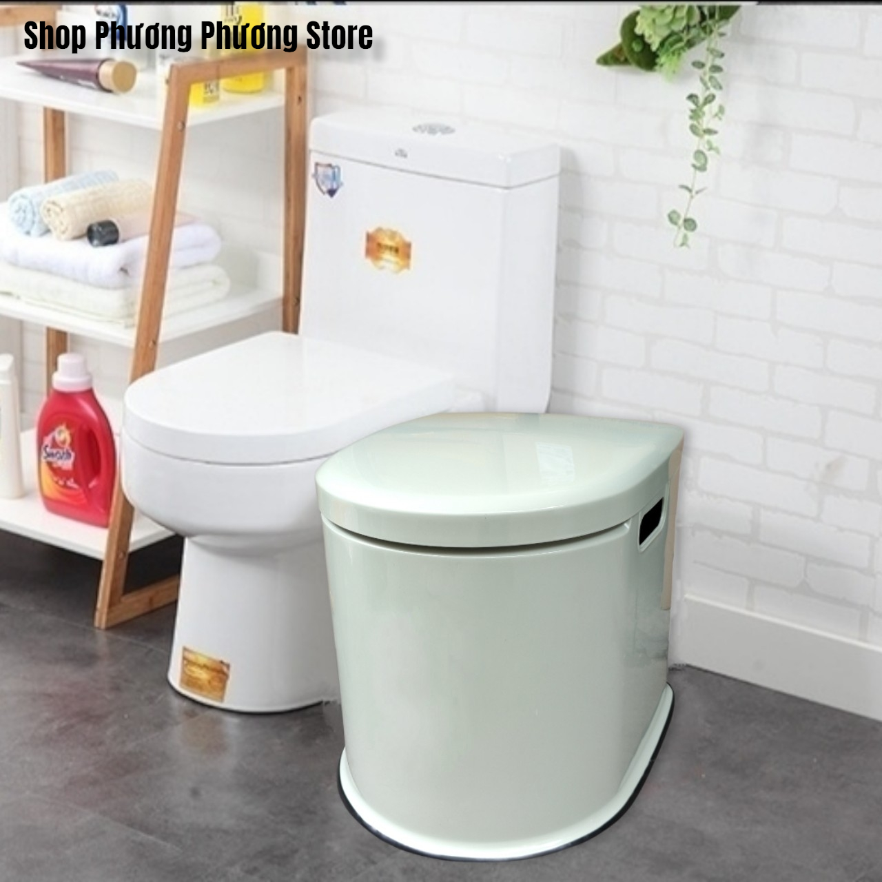 ✅ GHẾ BÔ VỆ SINH DI ĐỘNG – TIỆN LỢI, AN TOÀN CHO NGƯỜI GIÀ, BÀ BẦU &amp; BỆNH NHÂN