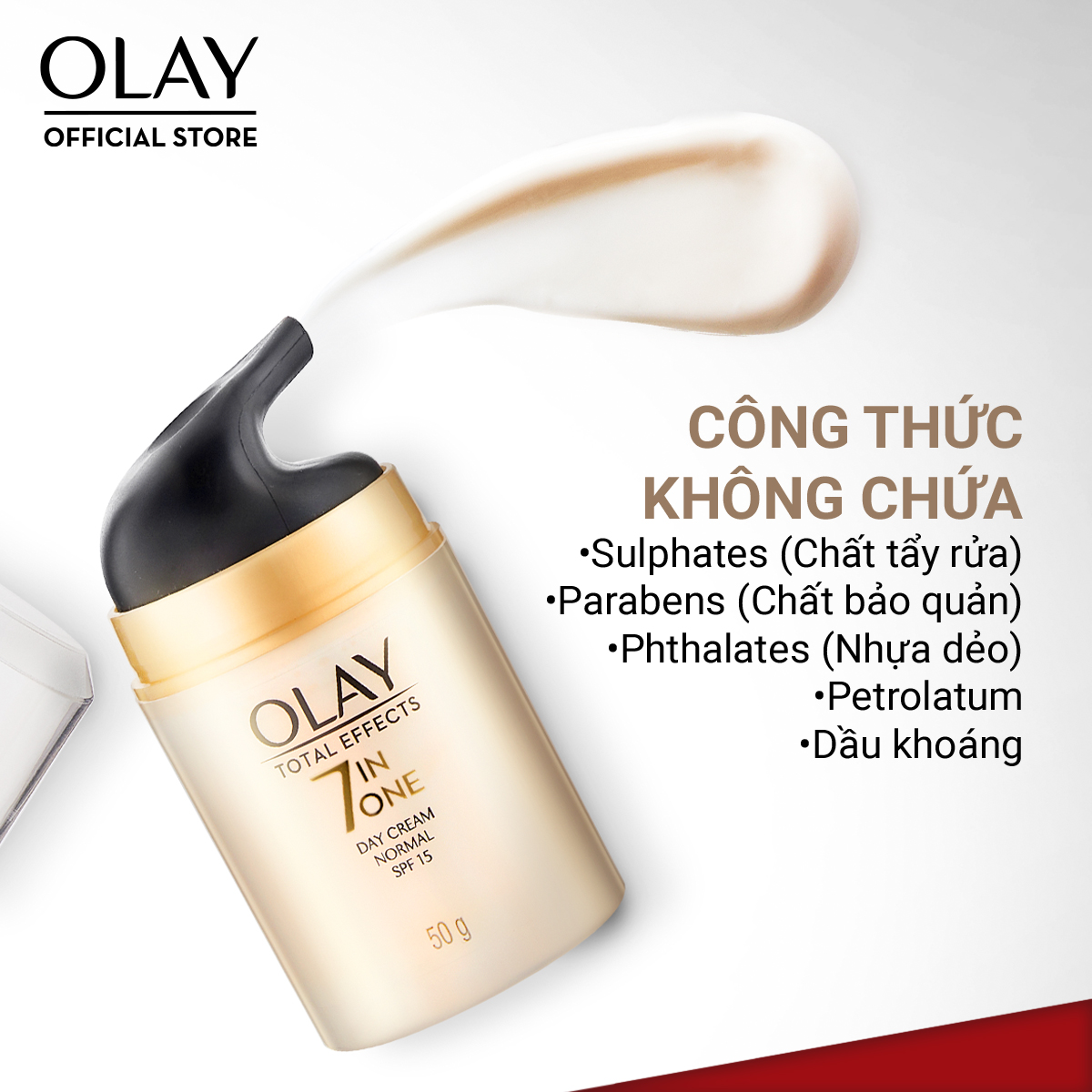 Combo Kem Dưỡng OLAY Total Effects Ngăn Ngừa Và Bảo Vệ Da Khỏi 7 Dấu Hiệu Lão Hóa