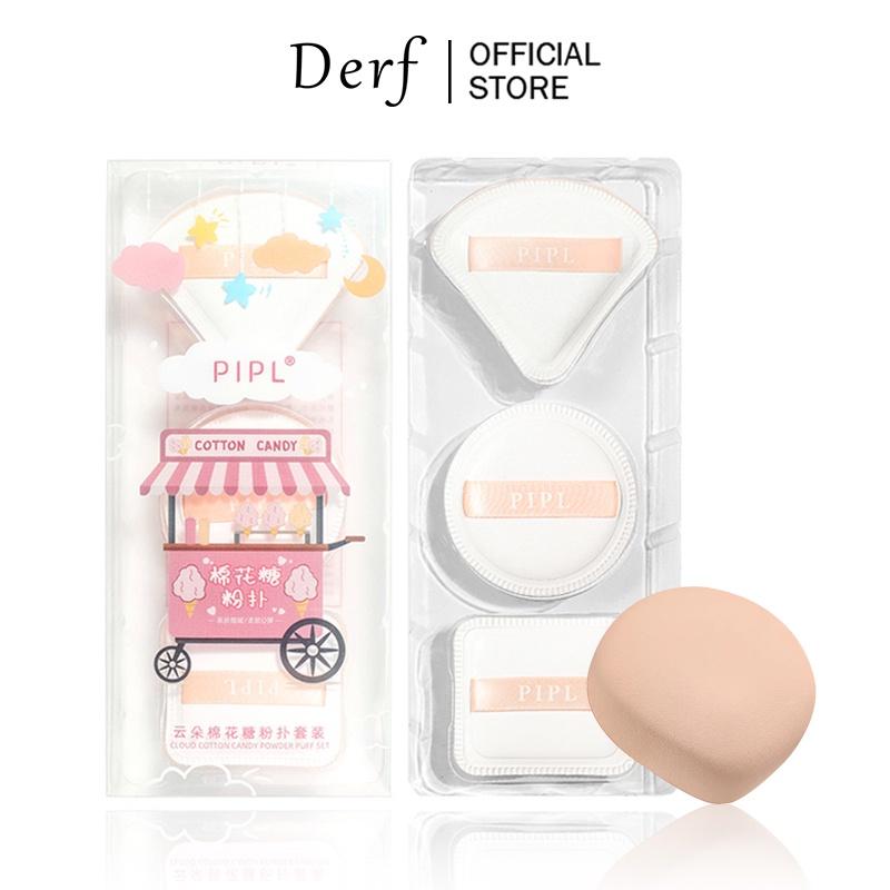 Set 3 Mút Trang Điểm Mềm Mại Tiện Dụng Chất Lượng Cao