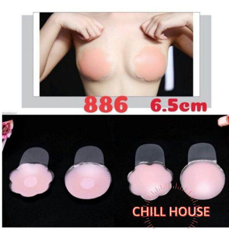 Một đôi dán ngực silicon siêu mềm loại 6.5cm - CHILLHOUSE