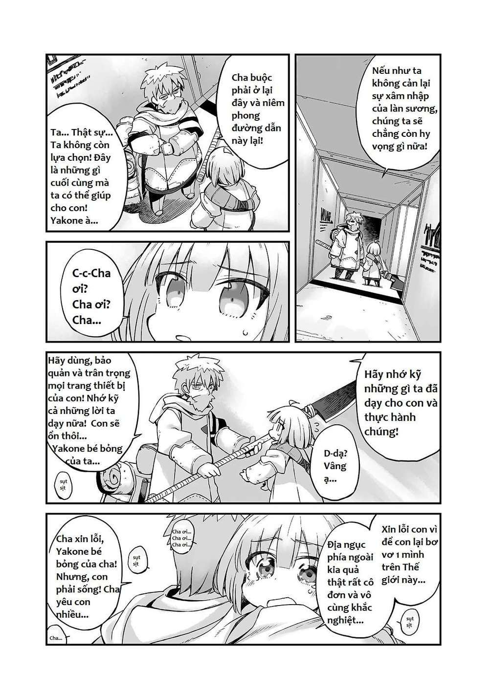 ngay cả khi hậu tận thế, thật hạnh phúc vẫn còn được sống... chapter 14 18