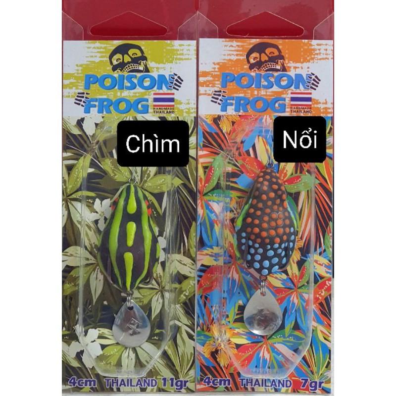 Nhái hơi Thái Lan Poison Frog / Chìm và nổi