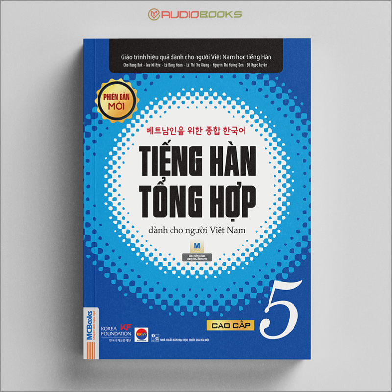 Tiếng Hàn Tổng Hợp Dành Cho Người Việt Nam - Cao Cấp 5 - Bản Đen Trắng