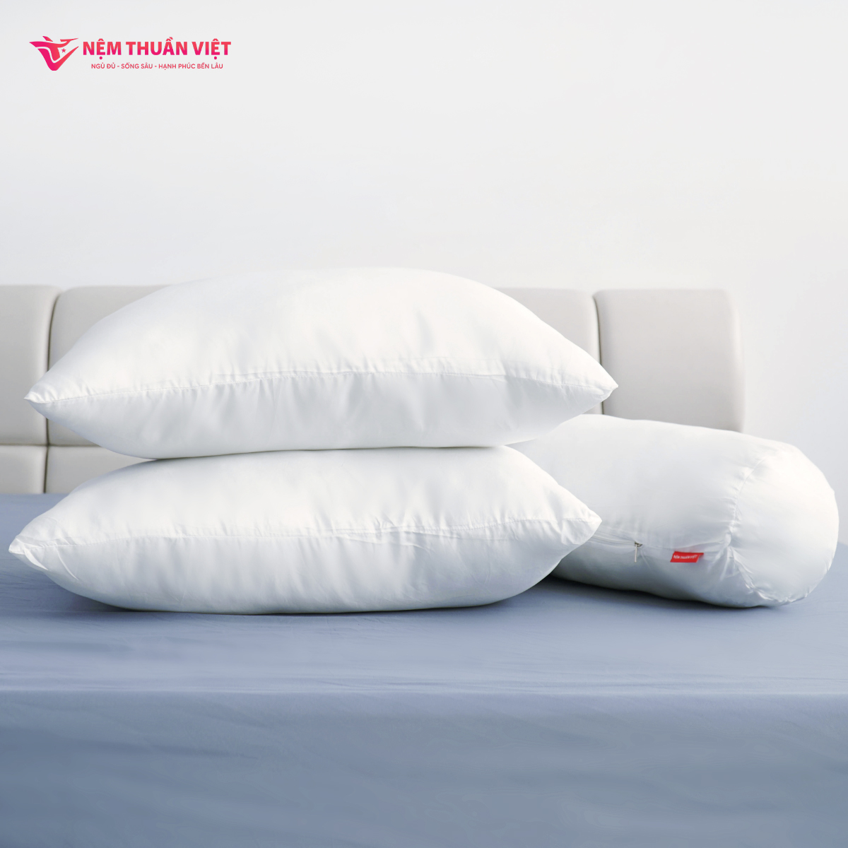 Ruột Gối Nằm Thuần Việt Cozy Cao Cấp, Êm Ái Vượt Trội, Thoáng Mát