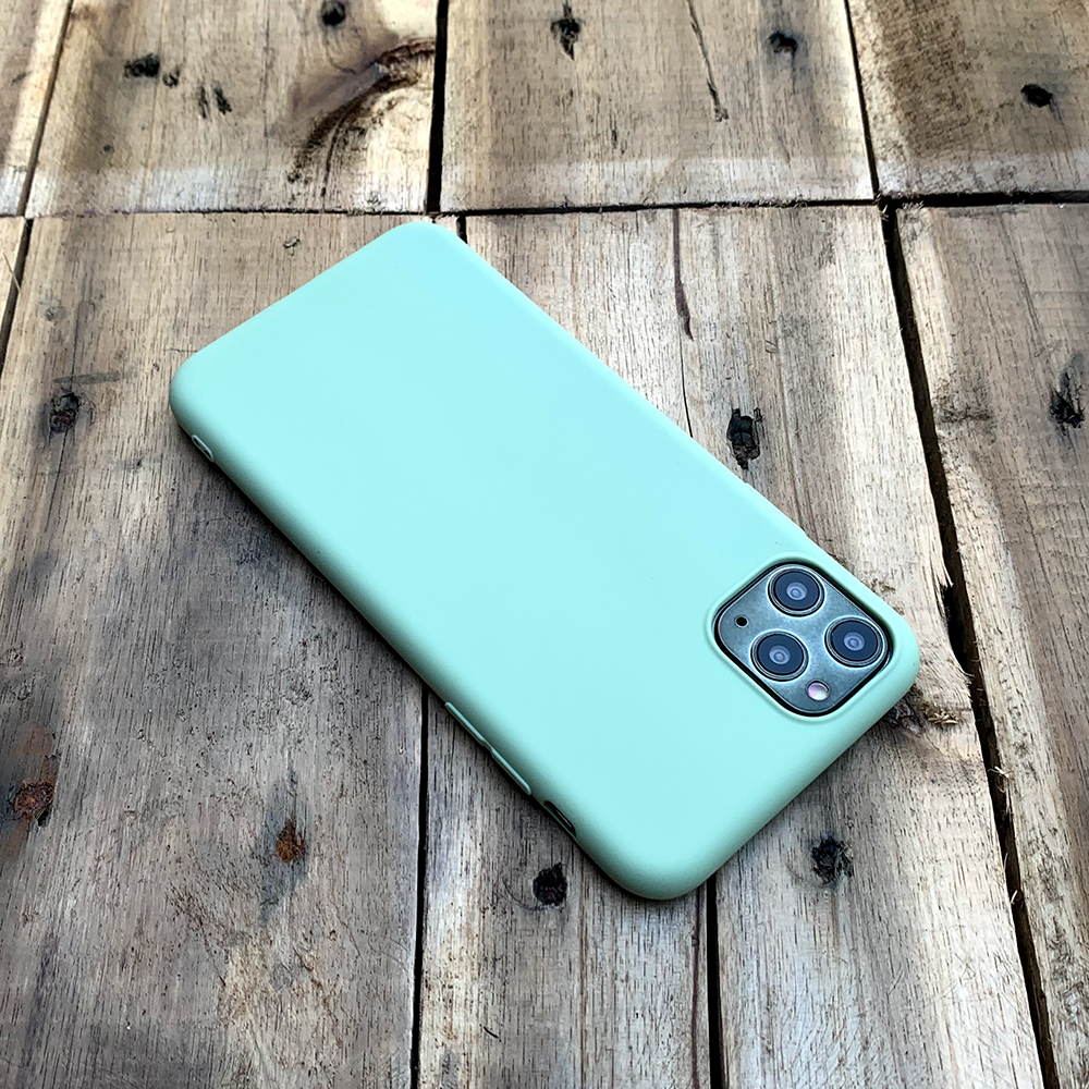 Ốp lưng dẻo mỏng dành cho iPhone 11 Pro Max - Màu xanh lá