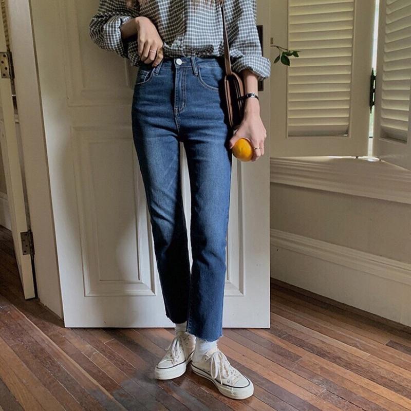 QUẦN JEANS RÁCH LAI - K2354