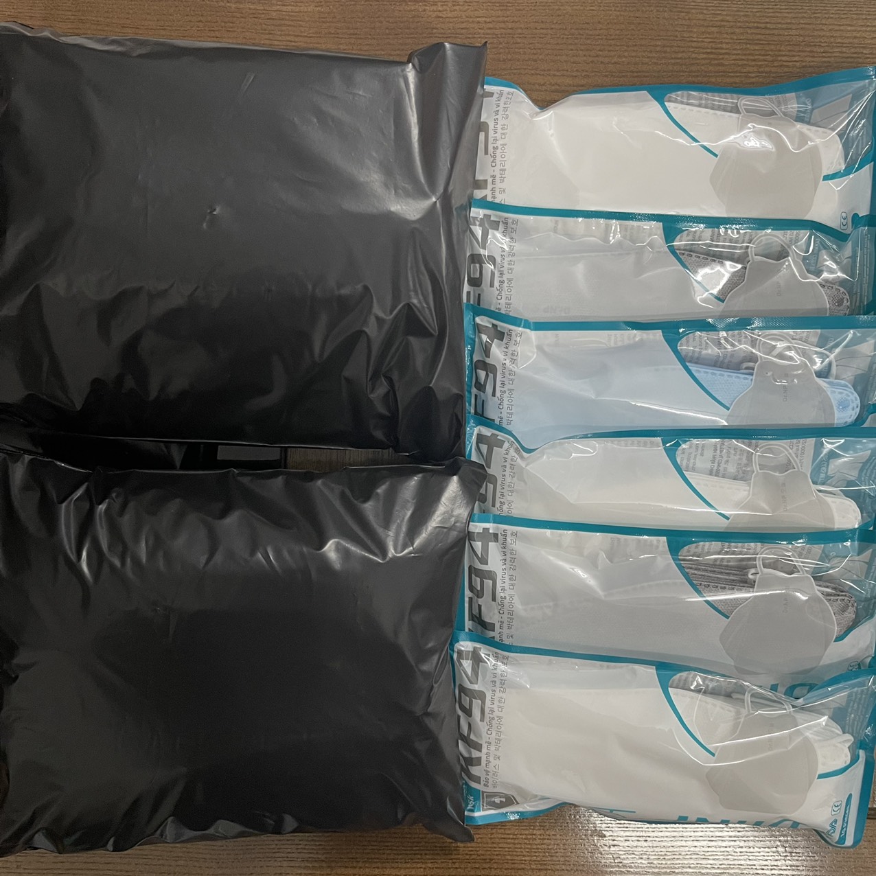 Sỉ 1 Thùng 300 Chiếc / 100 Chiếc / 60 Chiếc Khẩu Trang KF94 Kiểu Hàn Quốc 4 Lớp Kháng Khuẩn Kháng Bụi Mịn lên đến 99%, đạt tiêu chuẩn ISO - Hàng Chính Hãng DR NP