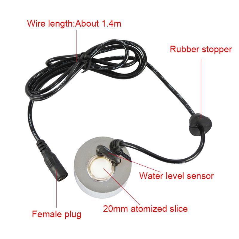 ATWFS Nhôm Mini Phun Sương Tạo Phun Sương Tạo Ẩm Hình Ếch Con Vòi Phun Nước Ao Sương Mù Máy Atomizer Máy Tạo Độ Ẩm Không Khí