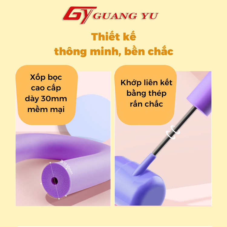 Dụng Cụ Tập Mông Đùi GY Guang Yu đa năng hỗ trợ tập cơ mông đùi sàn chậu giảm mỡ bắp tay chữ S tập gym yoga tại nhà