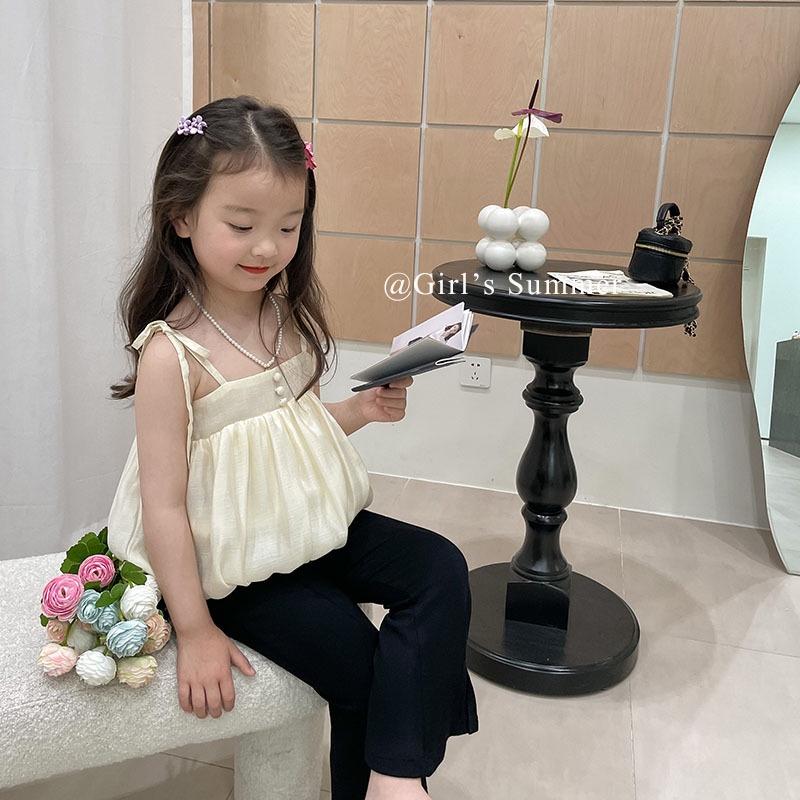 TA30220 Áo cotton lụa 2 dây Ambb V044 cho bé gái