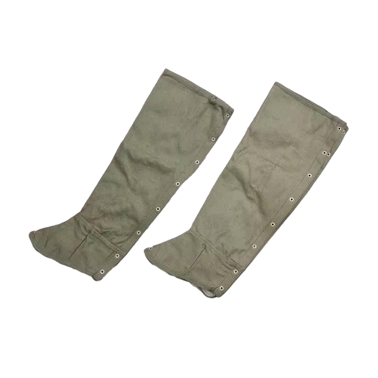 Leg Knee Guard Canvas Leg Protector for Backpacking Winter Tourist Outdoor