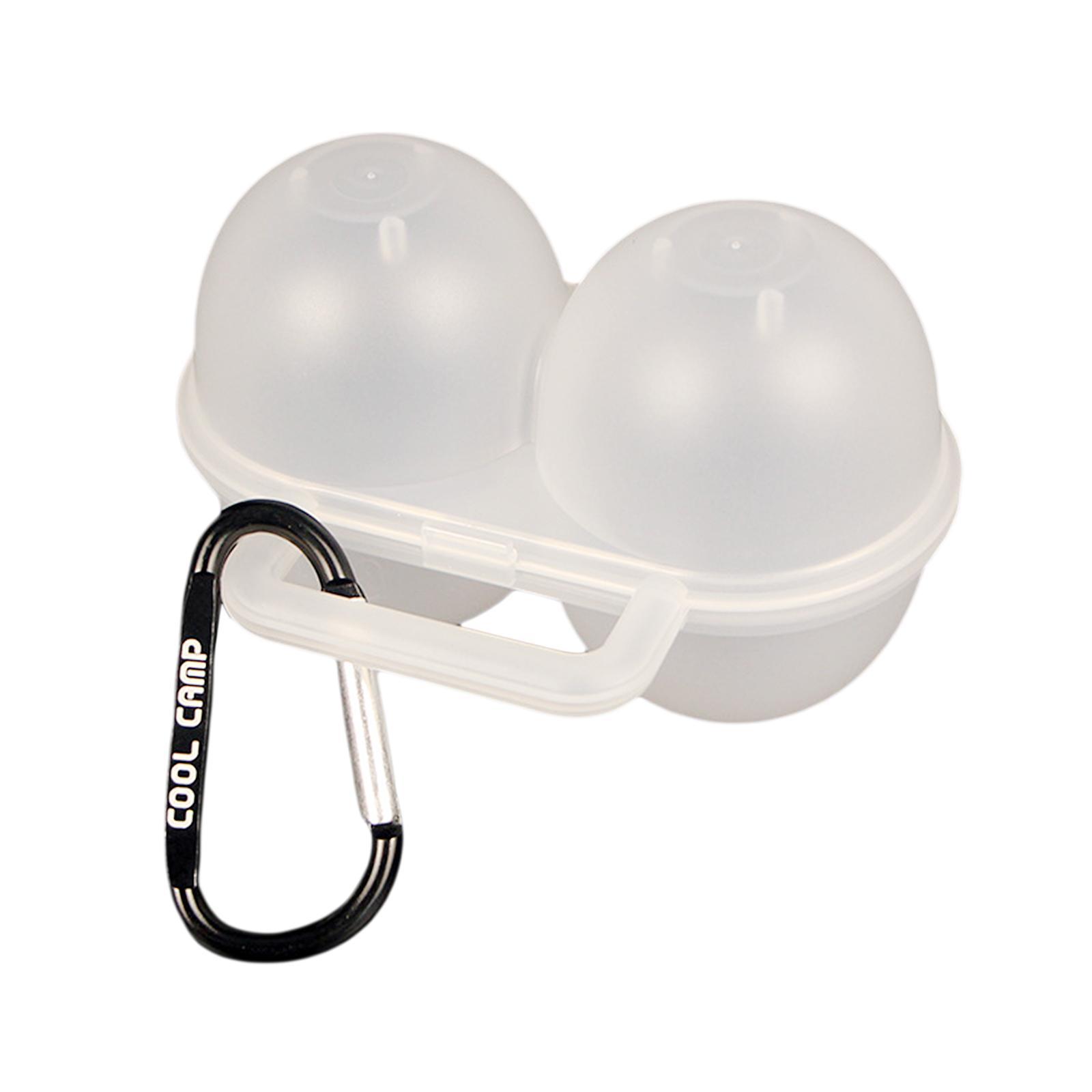Egg Tray Holder Box Camping Fridge Container Organizer