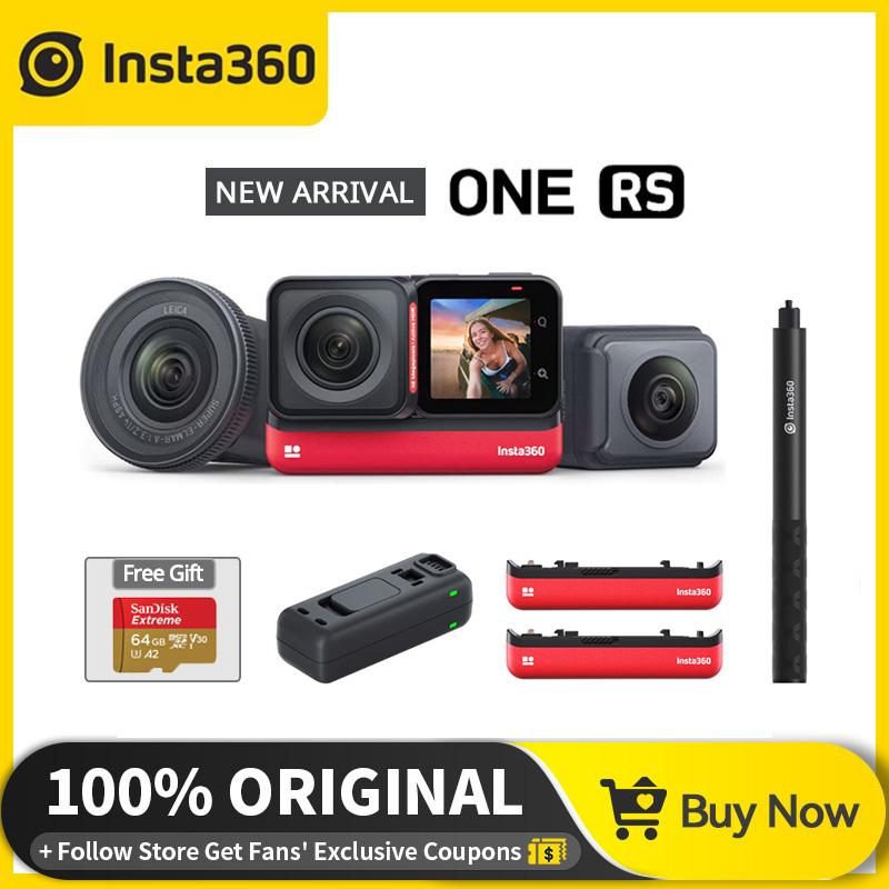Insta360 ONE RS upgrade Twin Edition new sports Action Camera 5.7K 360 4K wide angle waterproof video camera