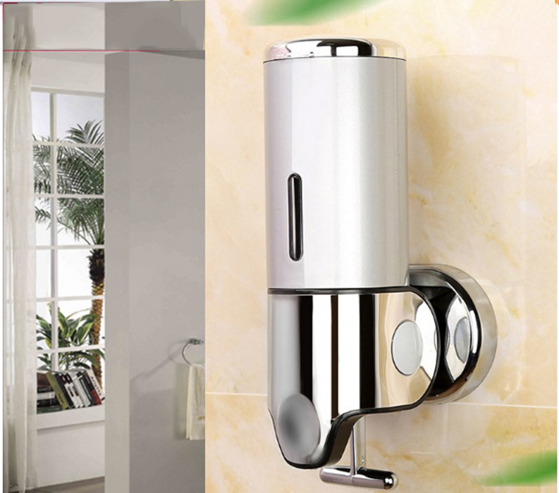 Hộp xà bông gạt thông minh 1 bình trắng Sứ
