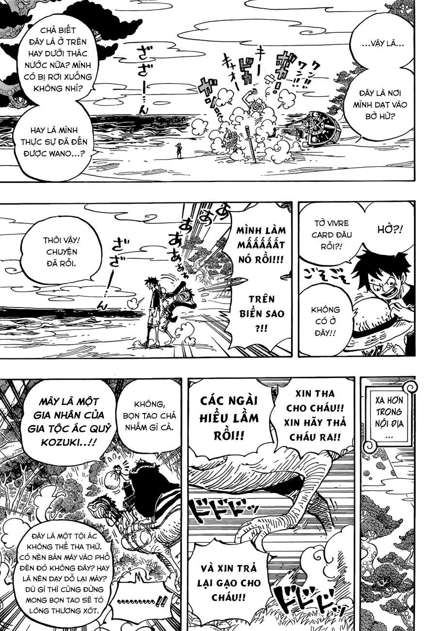 One Piece Chapter 911 - Trang 4