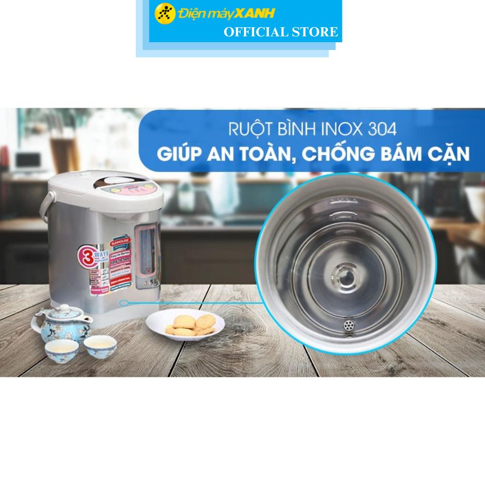 Bình thủy điện Sunhouse SH 1535 3.5 lít - Hàng Chính Hãng