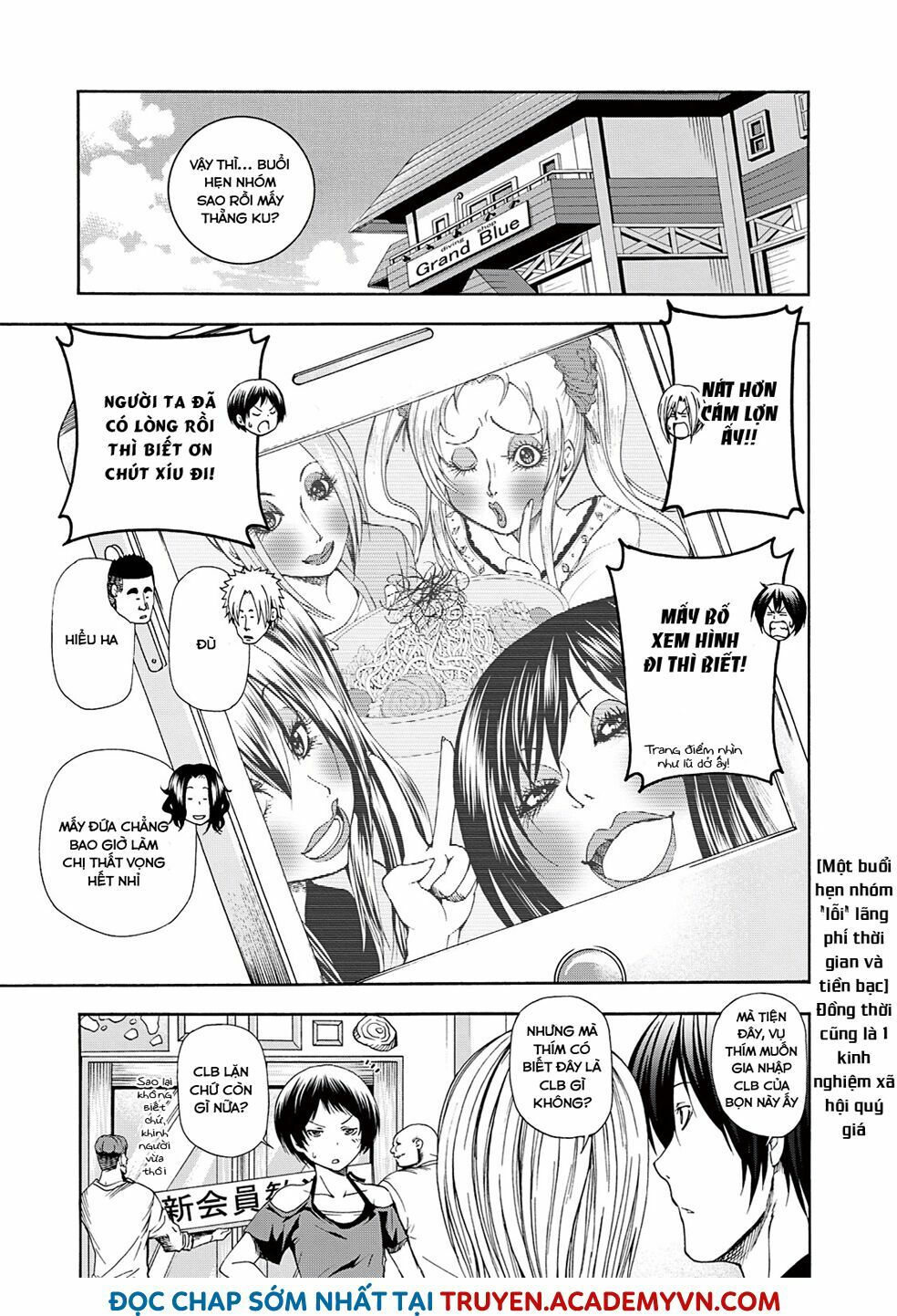 cô gái thích lặn - grand blue chapter 11 1