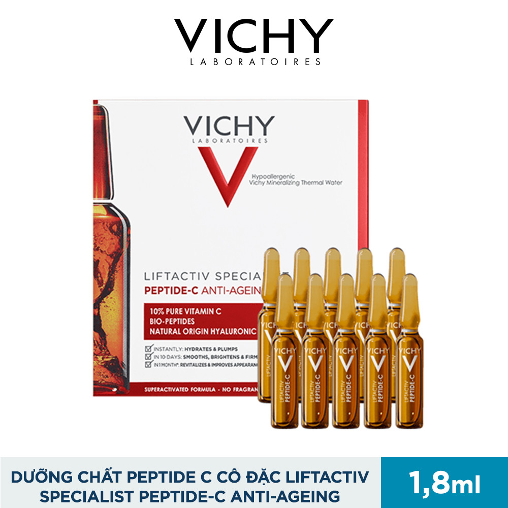 Dưỡng Chất Vichy Peptide-C Cô Đặc Liftactiv Specialist Peptide-C Anti-Ageing 1.8ml - 10 Ống