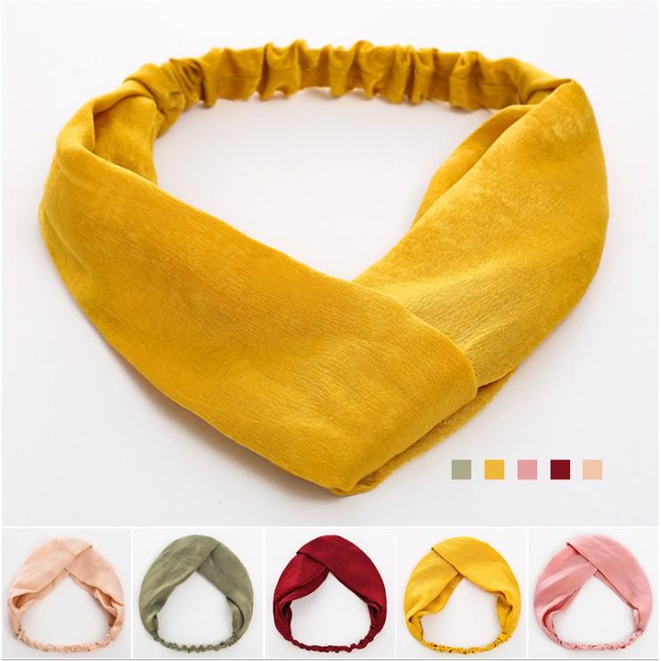 Băng Đô Turban Mềm Mịn Thời Trang Hàn Quốc . Hàng Loại Đẹp.