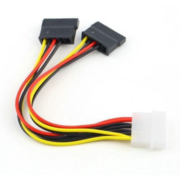 Dây Chia Molex 4 Pin Sang 2 Cổng Sata