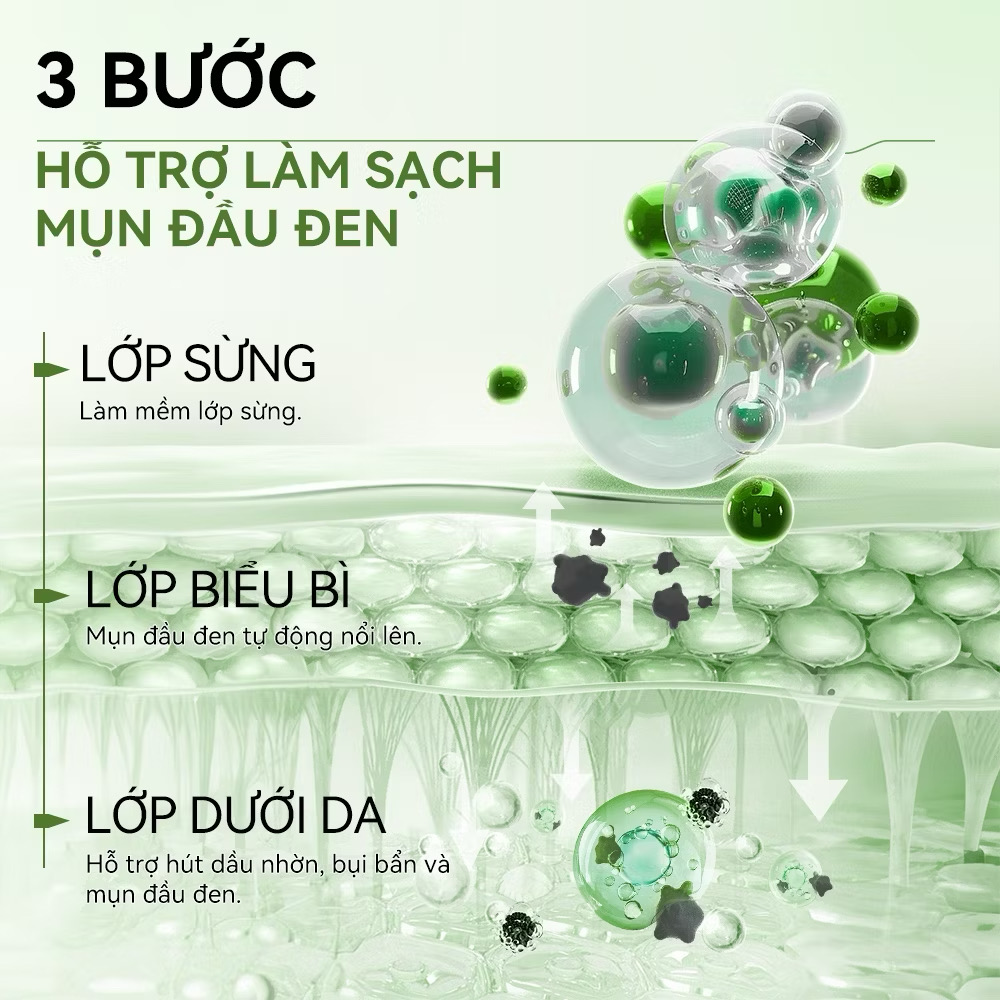 Gel Lột Mụn OKESHOP 30ml - Giải Pháp Loại Bỏ Mụn Đầu Đen - Mụn Cám - Bạ Nhờn - Làm Sạch Sâu Và Thu Nhỏ Lỗ Chân Lông