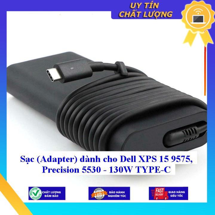 Sạc dùng cho Dell XPS 15 9575, Precision 5530 - 130W TYPE-C - Hàng Nhập Khẩu New Seal