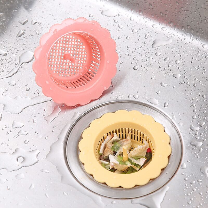 Dụng Cụ Lọc Rác Bồn Rửa Chén Hình Bông Hoa HT022 - Giao Ngẫu Nhiên