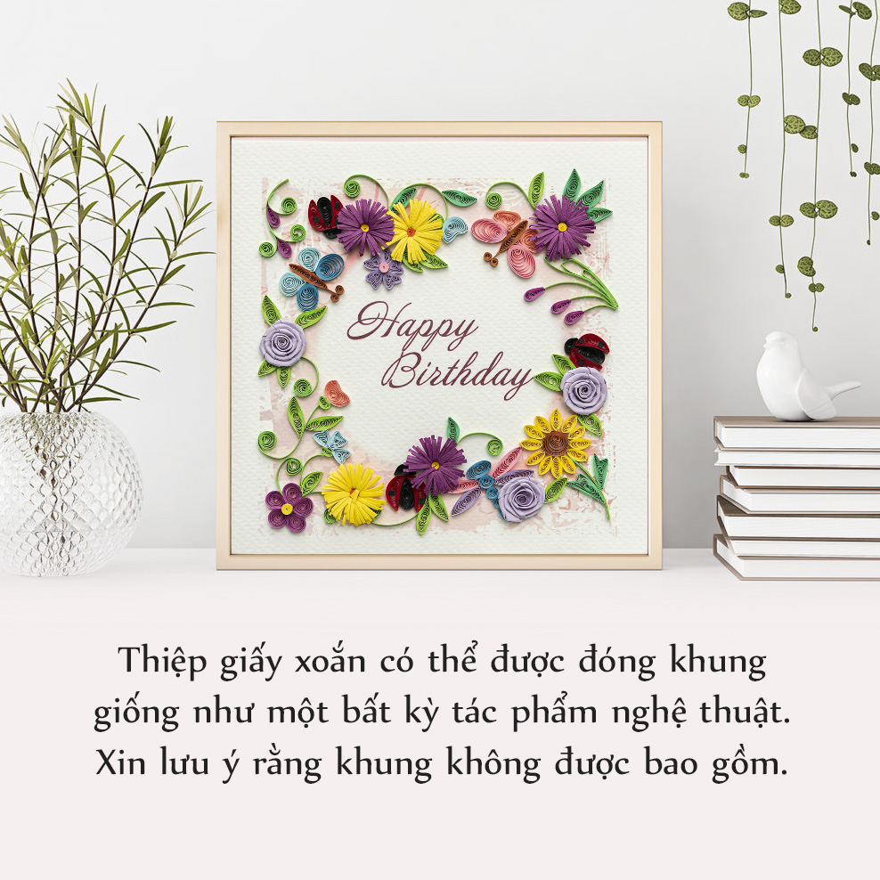 Thiệp Giấy Xoắn Sinh Nhật - DSC07162