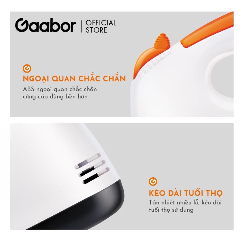 Máy đánh trứng cầm tay GAABOR GE-M01A công suất 100W 7 chế độ đánh trứng  - Hàng chính hãng