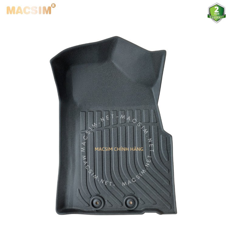 Thảm lót sàn xe ô tô Nissan Terra 2015-2020 (sd) Nhãn hiệu Macsim chất liệu nhựa TPE cao cấp màu đen