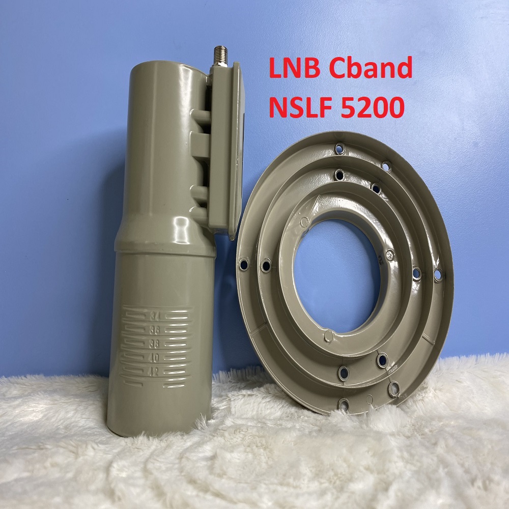 Hình ảnh KIM THU SÓNG VỆ TINH LNB Cband NSLF 5200 dùng cho chảo thu vệ tinh