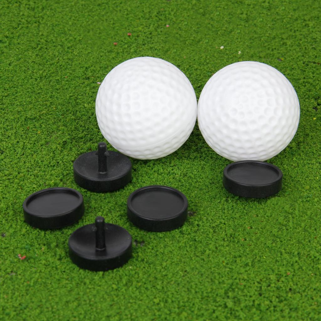 5pcs Golf Ball Markers Golfer Training Aid Xmas Gift Black