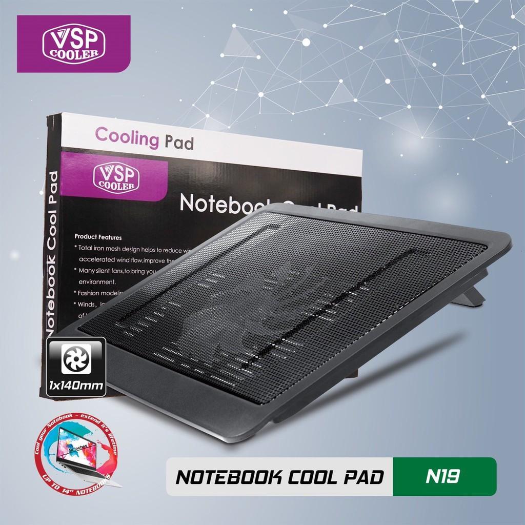 Đế Tản Nhiệt VSP Cooler N19 (1*Fan 14cm)