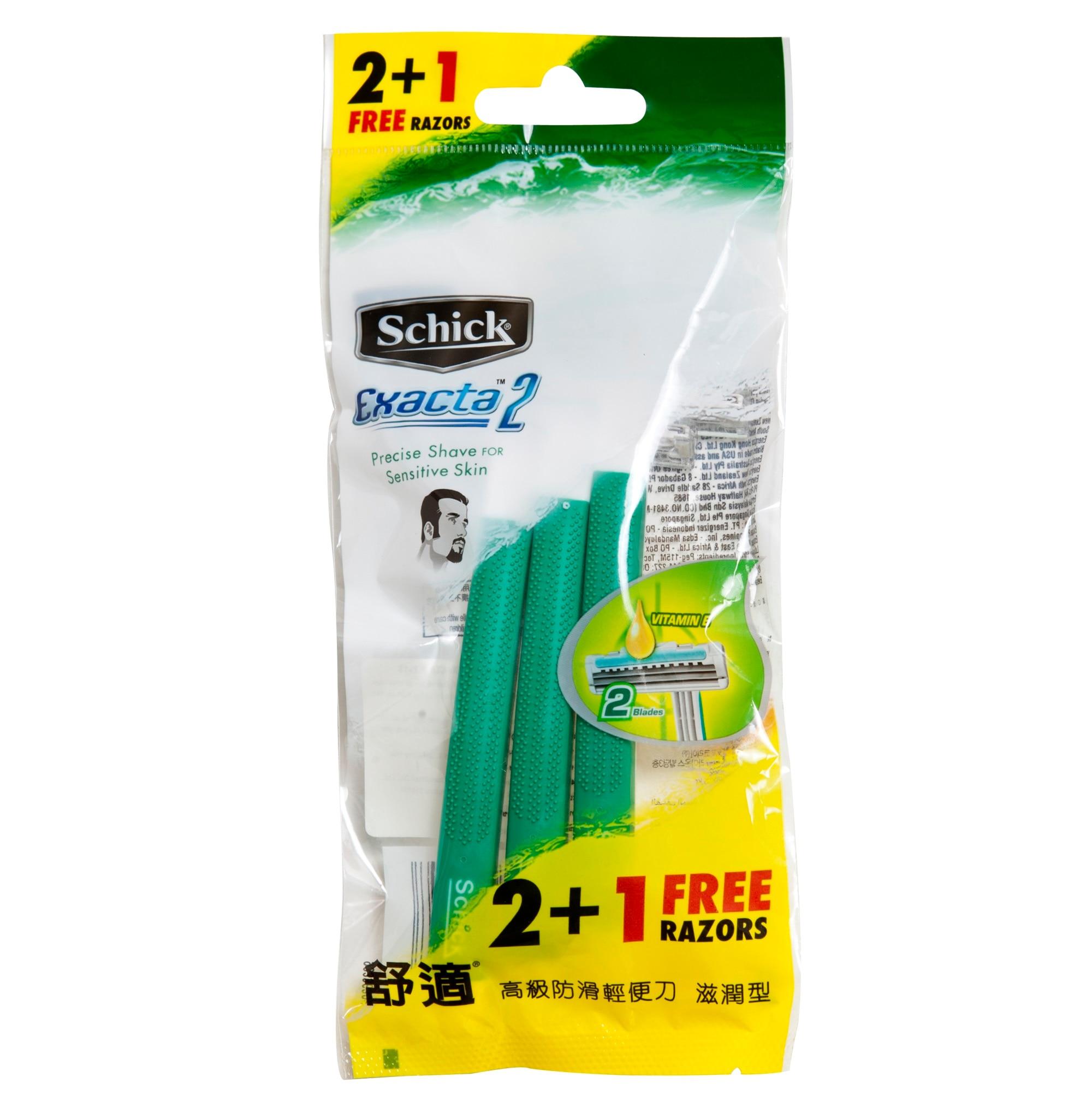 Dao Cạo Schick Exacta 2 ( 2+1S)