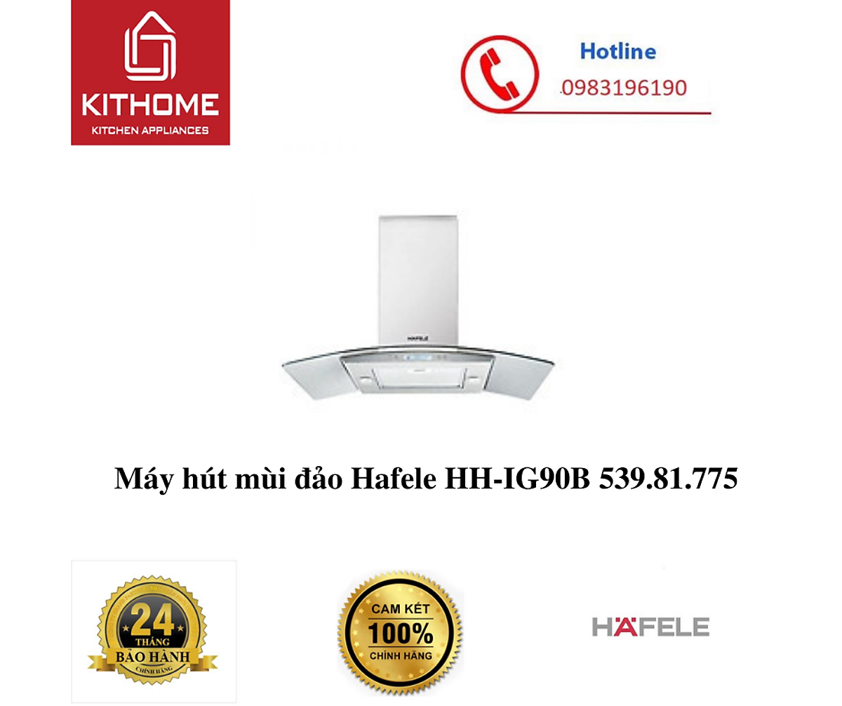 Máy hút mùi đảo Hafele HH-IG90B 539.81.775 - Hàng Chính Hãng