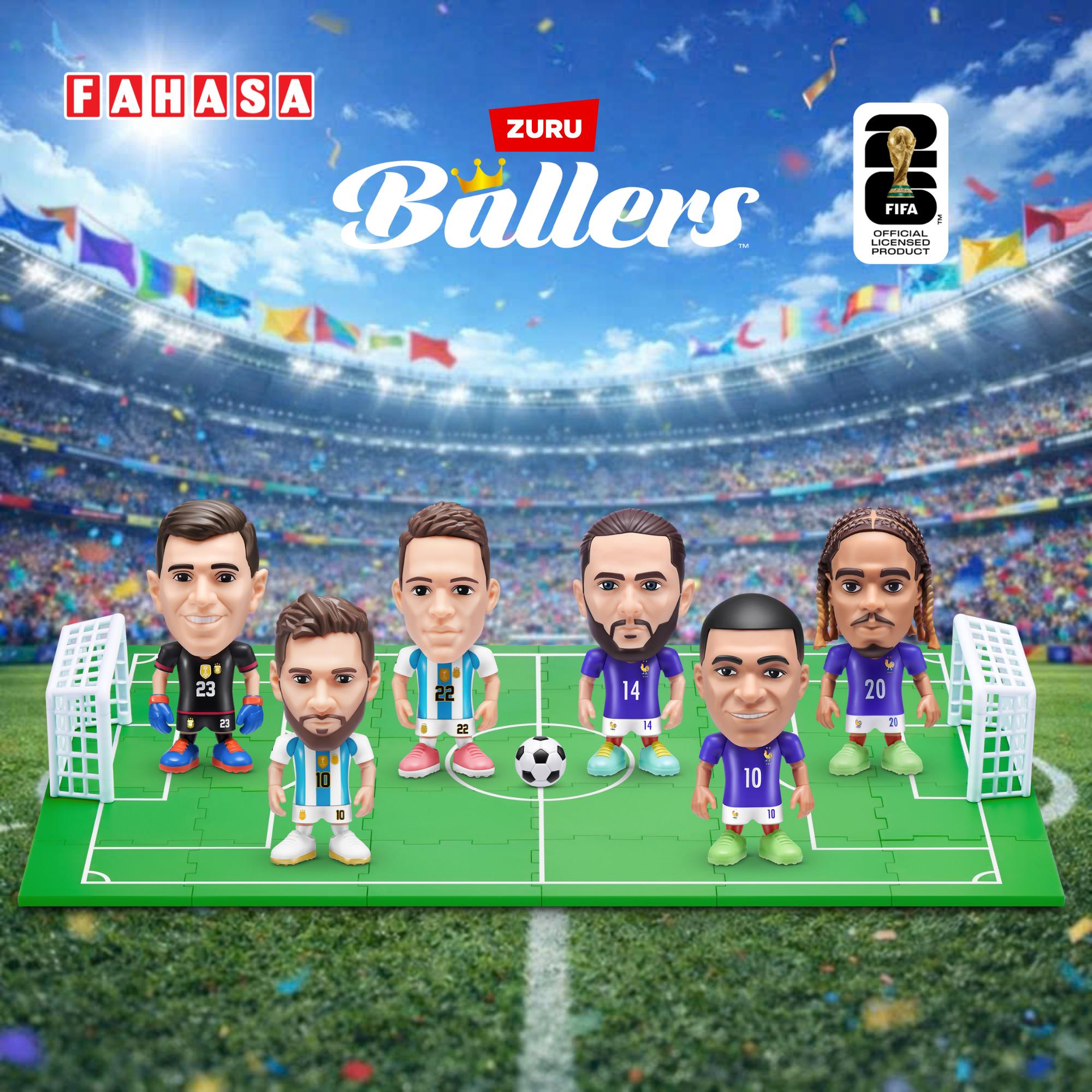 Đồ Chơi Sưu Tầm Fifa Ballers Global - Zuru Toys 77792 (Mẫu Sản Phẩm Giao Ngẫu Nhiên)
