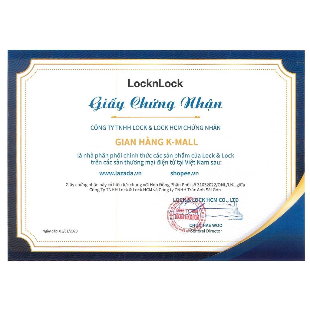 Bình giữ nhiệt LocknLock 475ml Metro Two Way có quai xách LHC4274 màu navy - Hapos