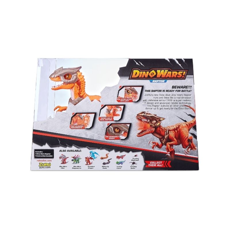 Đồ Chơi ROBO ALIVE Khủng Long Ăn Thịt Chiến Đấu Raptor 7133