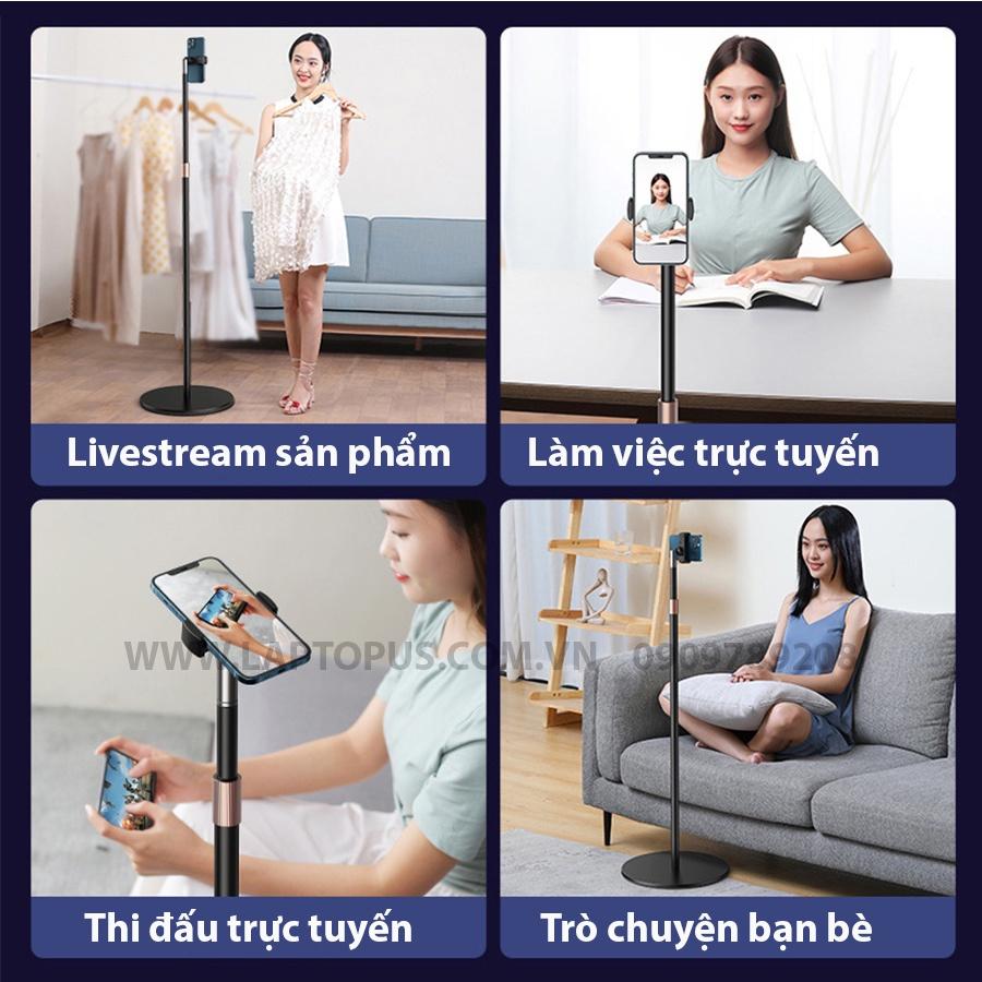 Giá Đỡ Sàn Livestream Chụp Ảnh Quay Video Điện Thoại Máy Tính Bảng Chắc Chắn