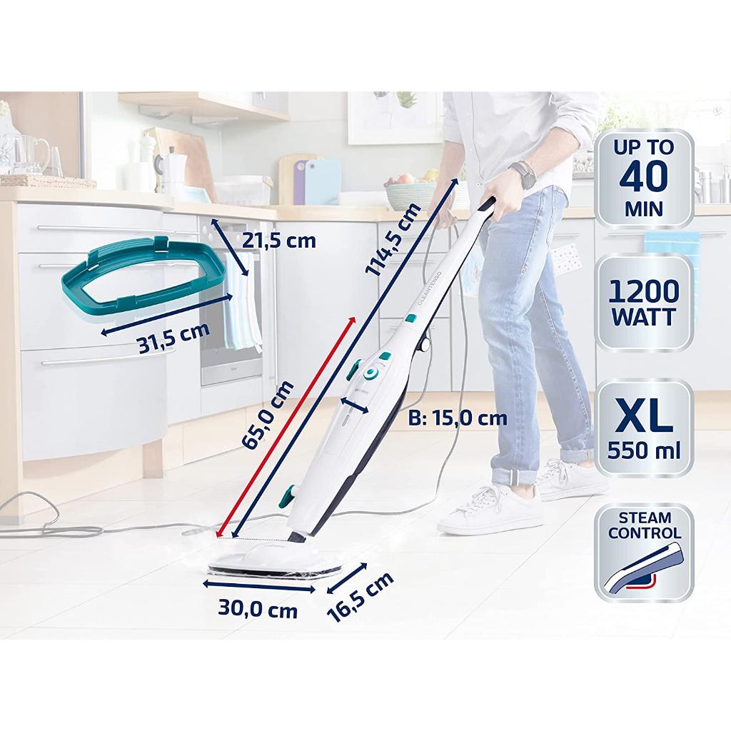 Máy Lau Nhà Hơi Nước LEIFHEIT, Nhập Đức, BH 12 Tháng
