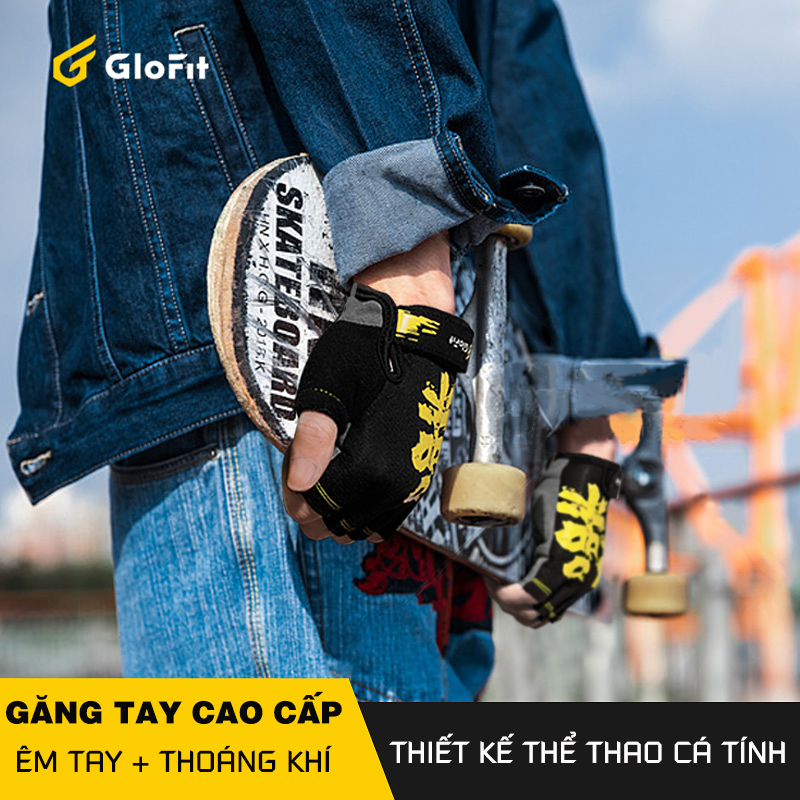 Hình ảnh Găng Tay Thể Thao Glofit GFST012 Siêu Nhẹ, Siêu Thoáng (WORKOUT GLOVES)