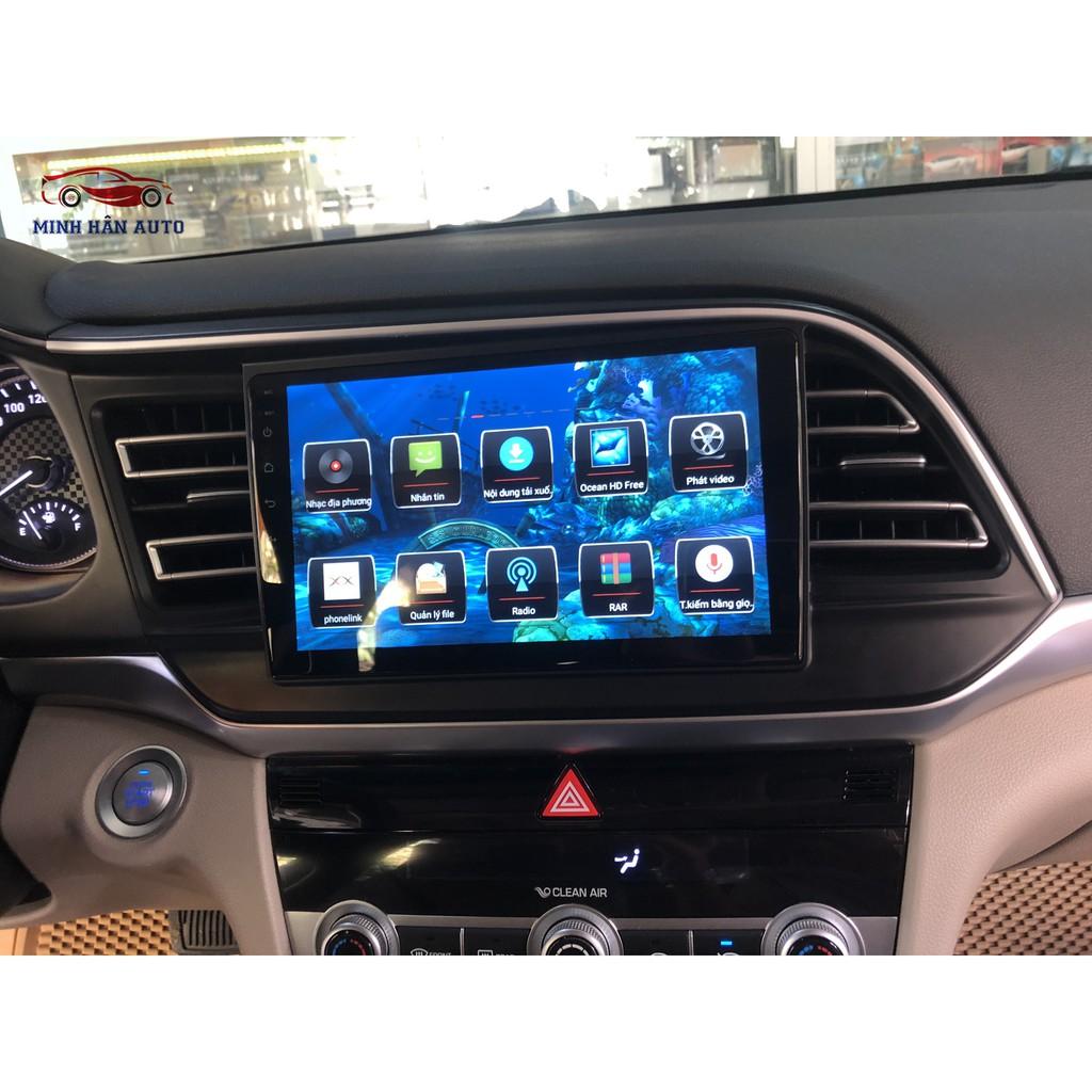 Bộ màn hình cho xe HYUNDAI ELANTRA 2019, RAM 1G,ROM 16G -đầu màn hình ô tô,lắp camera trên xe ô tô