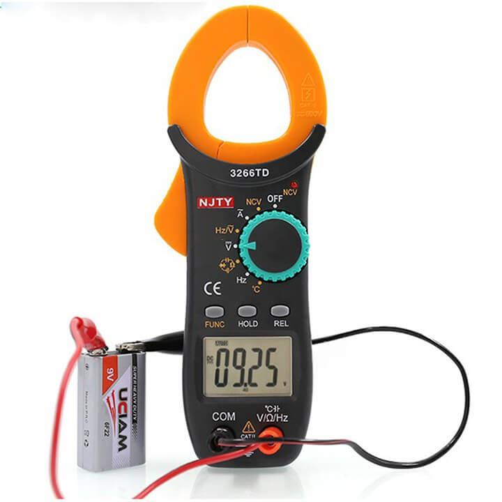 Đồng Hồ Kẹp Dòng NJTY 3266TD Chống Chập Cháy Khi Đo Nhầm Thang Đo Bản Mới Nhất 1991 QVD