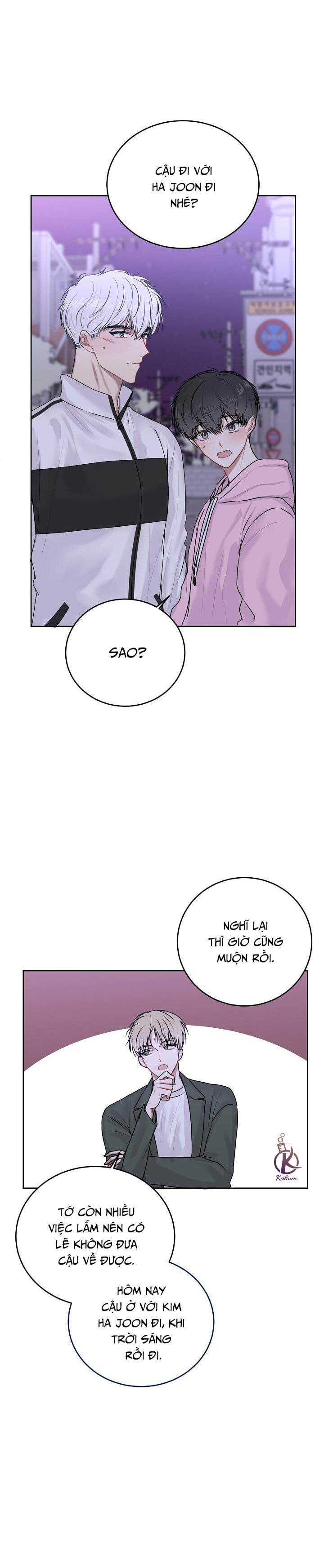 tiền bối, đừng khóc mà! chapter 18.5 11