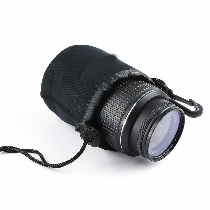 Túi đựng ống kính lens máy ảnh chống sốc cao tối đa 8cm