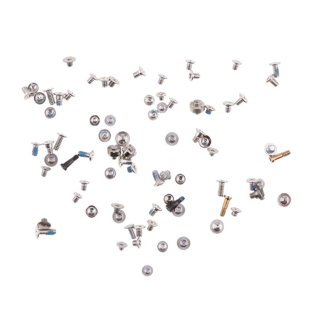 For Apple iPhone 7 Plus 5.5inch Full Screw Screws Set + Bottom Screws Black