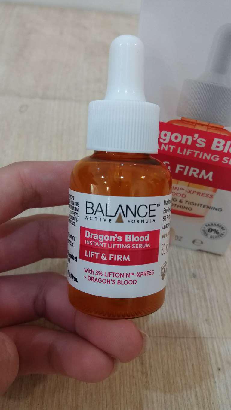 Serum nâng cơ, xóa nhân máu rồng BALANCE DRAGON’S BLOOD INSTANT LIFTING SERUM 30ML