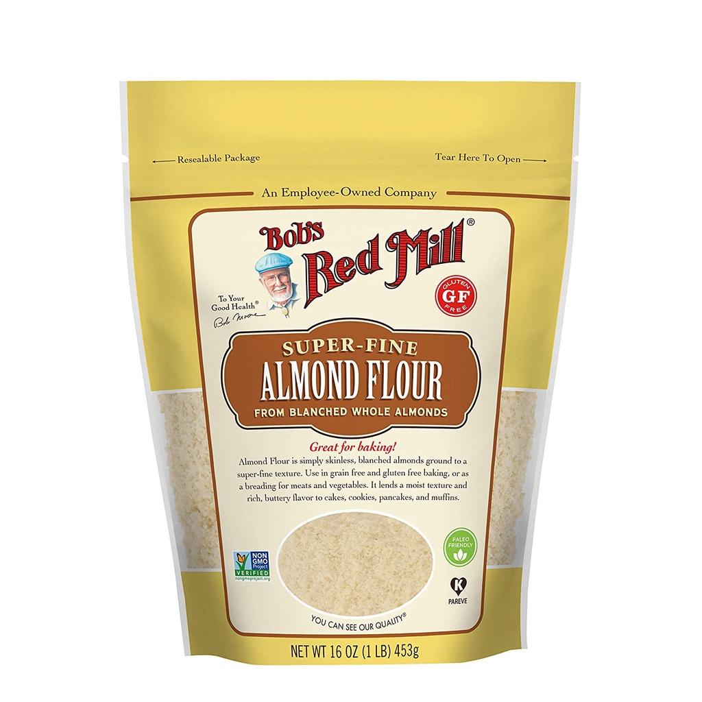 BỘT HẠNH NHÂN LÀM BÁNH ĂN KIÊNG PALEO Gluten-Free, Non-GMO Bob's Red Mill, Super Fine Almond Flour, 453g (16oz)
