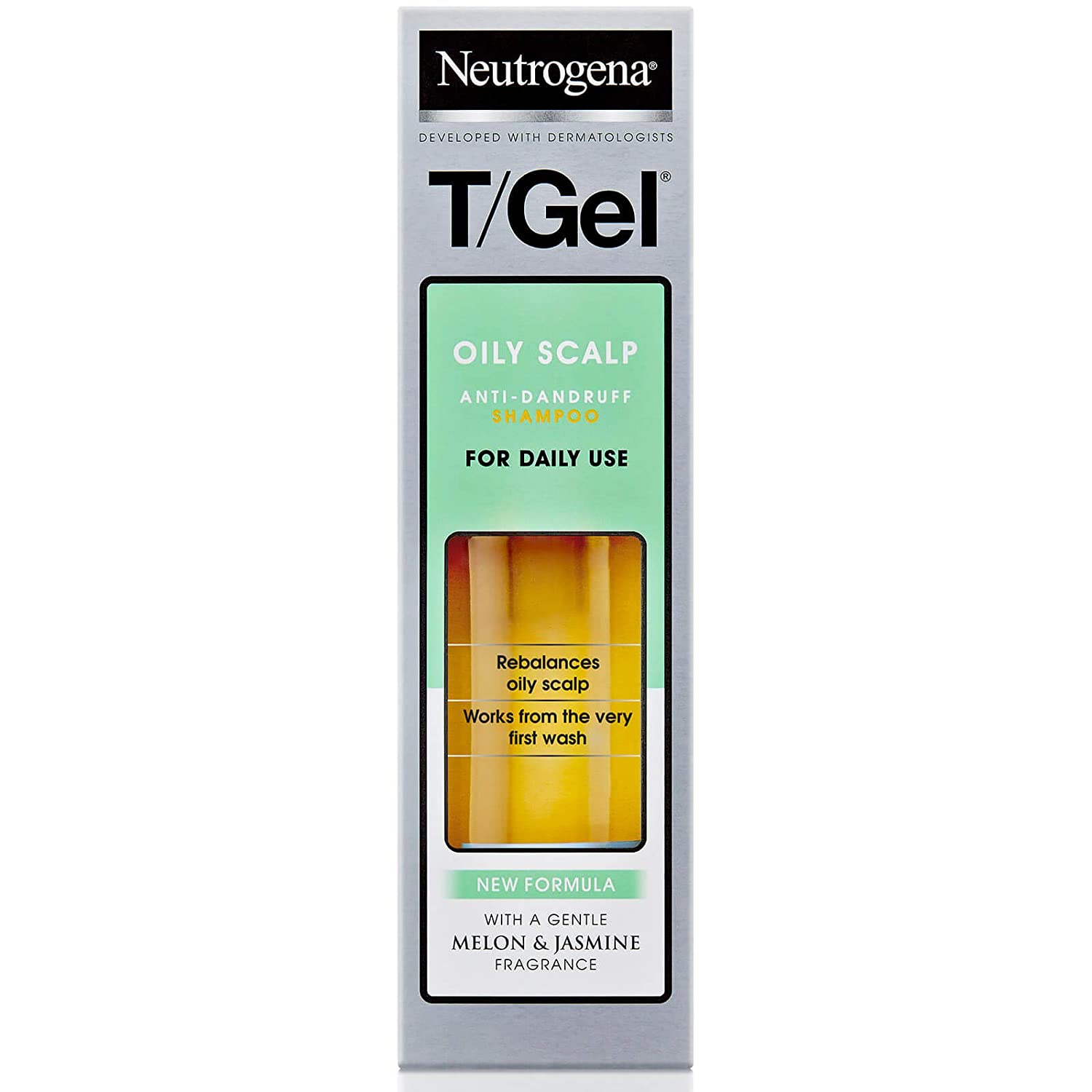 Dầu gội đầu Neutrogena T/Gel Anti-Dandruff Shampoo For Oily Scalp - Fragrance Free 250ml