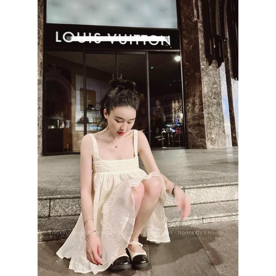SET BỘ 2 MÓN ÁO 2 DÂY BABYDOLL NGANG NGỰC DÁNG XÒE MIX QUẦN ĐÙI CỰC XINH XỈU LUN Ạ HÀNG 2 LỚP XỊN NHA MẤY NÀNG ƠI